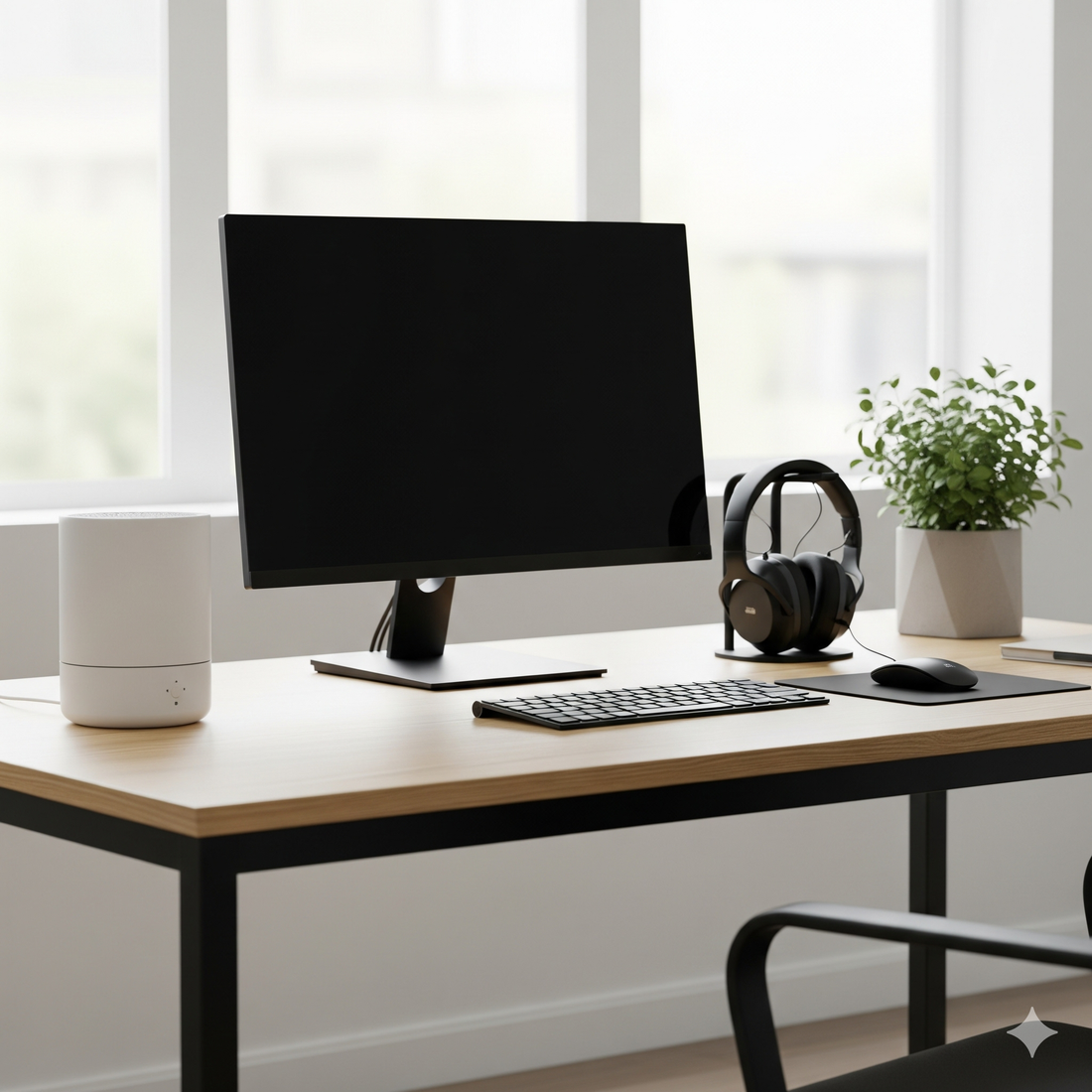 Your Personal Pause Button at the Office: Boost Focus with a White Noise Machine and Noise-Canceling Headphones