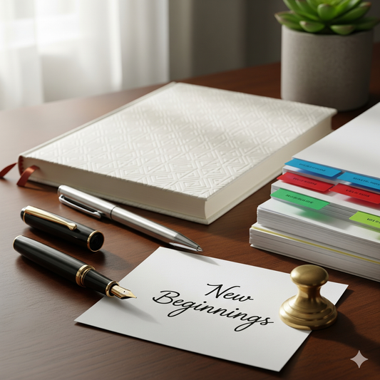 A Guide to Stationery for a Successful Job Change: Resume & Cover Letter Organization