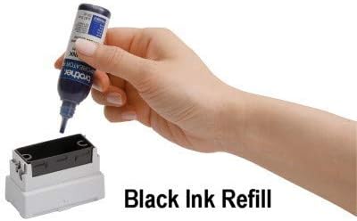 3/Pack Stamp Creator Rubber Stamp Ink Refill (Black) for Brother SC2000 StampCreator