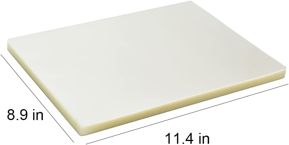 MPRT Laminating Sheets, 3 Mil Clear Thermal Laminating Pouches 8.9 x 11.4 Inches Laminate Sheet Paper for Laminator, 2000-Pack