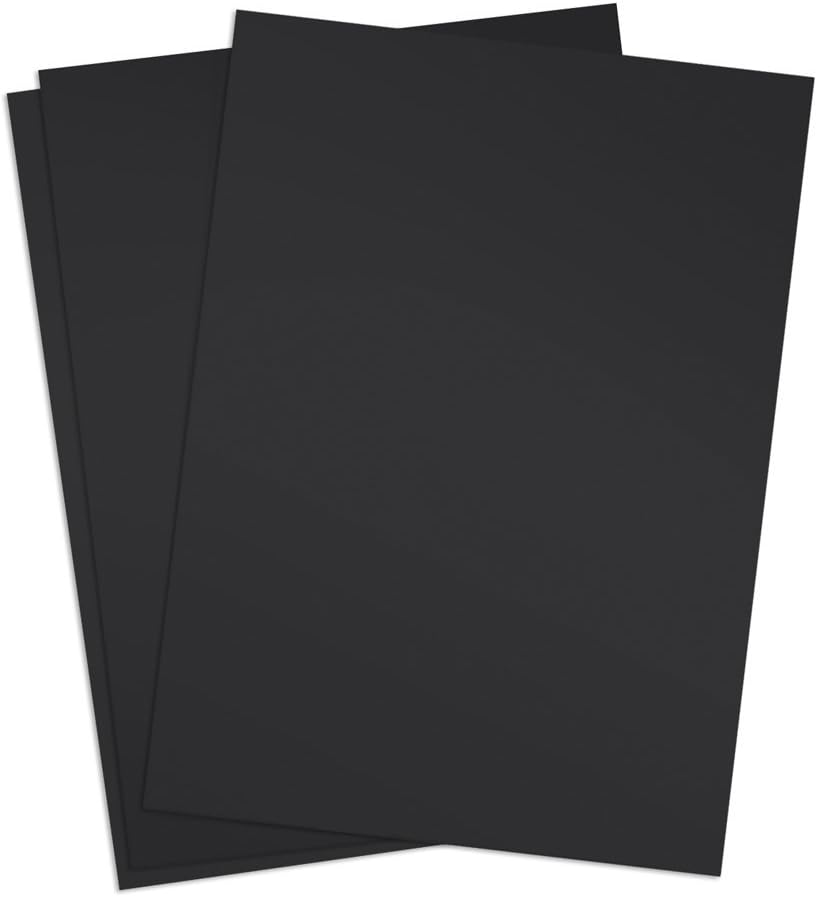 TruBind Binding Covers for Reports and Presentations - Sand-Textured Polycovers 16 Mil Thick- Letter Size - 8 1/2 inch x 11 inch - Square Corners - 50/Box (CVR16-ASBK)