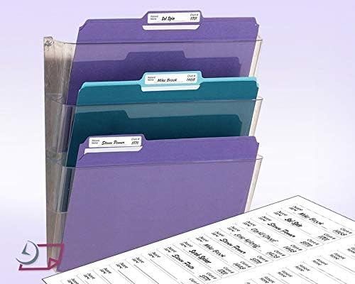 NextDayLabels - 3-7/16" x 2/3" Rectangular Sticker Labels for Printer - White Laser/Inkjet Printer Labels Return Address Labels Shipping Label Stickers (50 Sheets, 30 Per Sheet, 1500 Labels)