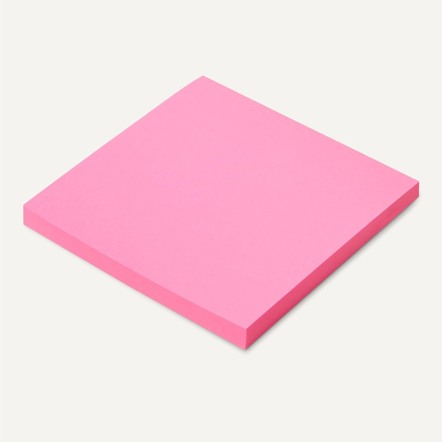 Amazon Basics Square Sticky Plus Notes, Self-Stick Pads, Pack of 24, 3 x 3 inches, Assorted Colors