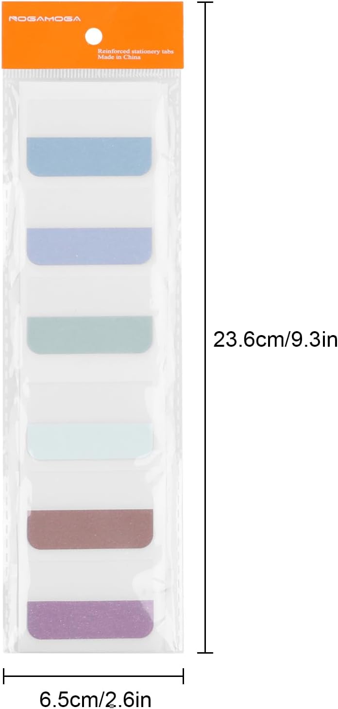 420 Pcs Sticky Index Tabs, 0.47/0.98/1.77 Inch Colored Book Sticky Tabs, Writable and Repositionable File Tabs Flags for Books, Binders and File Folders (Morandi) Index Tabs