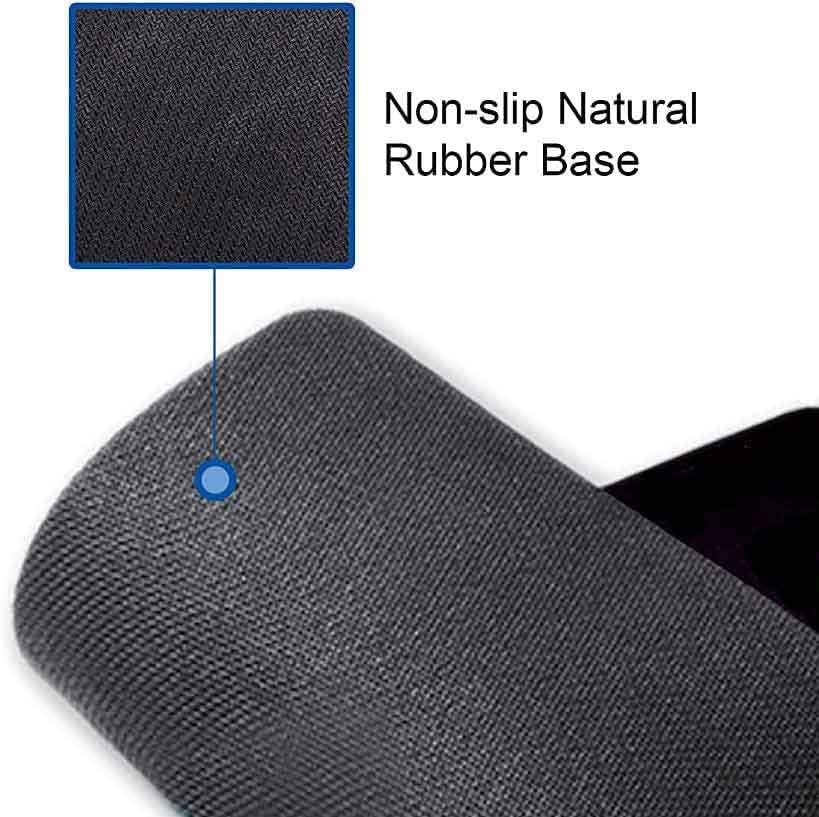 Non-Slip Rubber Mouse Pad, 2026 Calendar Yellow Blue Gradient Background Calendar Black Mouse Mat Mouse Pad Office Gaming Mousemat 9.5 inch x 7.9 inch