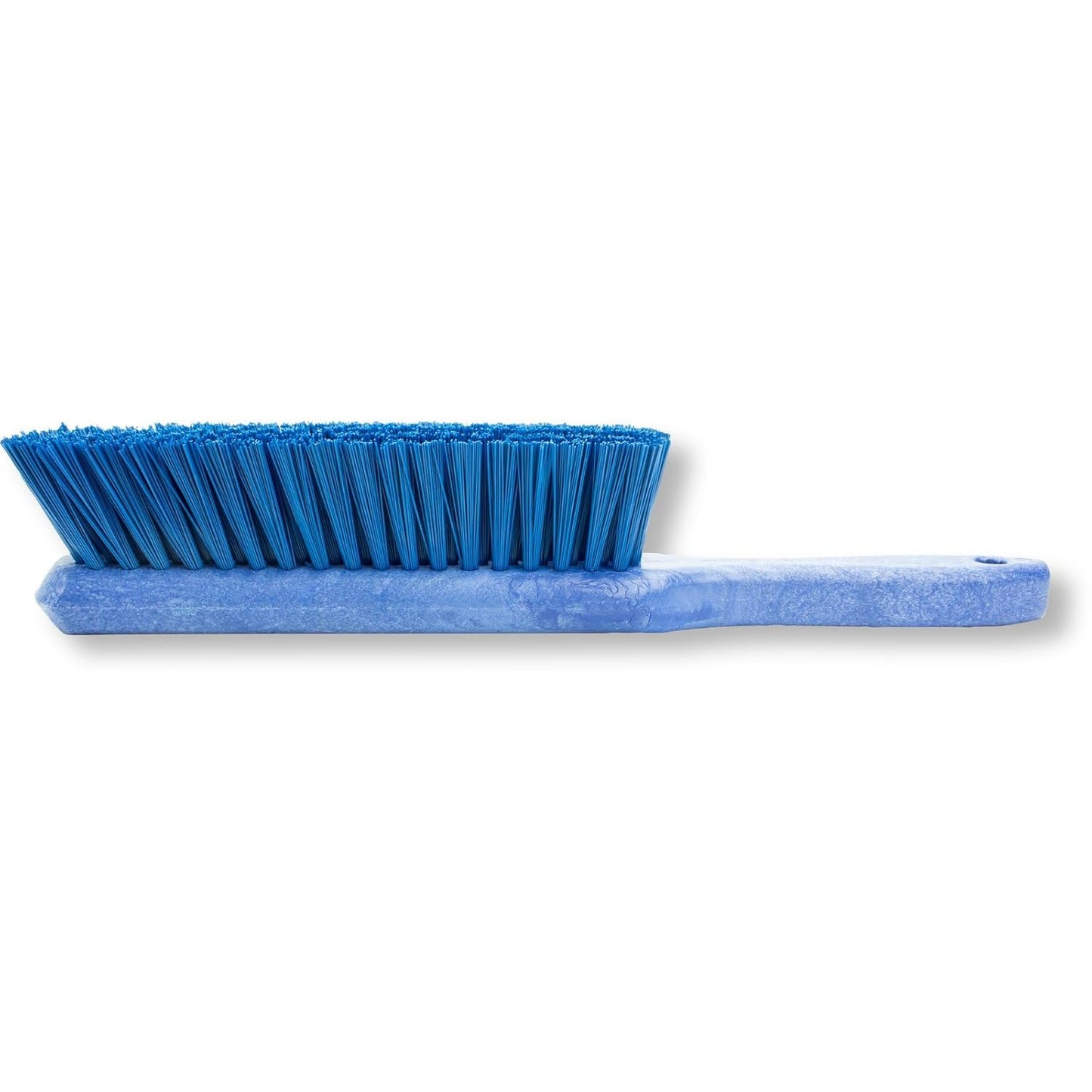 SPARTA Handheld Soft Counter Brush 8 Inch Bristle Span, Multi-Use Dust Brush with 5 Inch Handle for Tables, Countertops, and Delicate Surfaces, Polyester, Blue