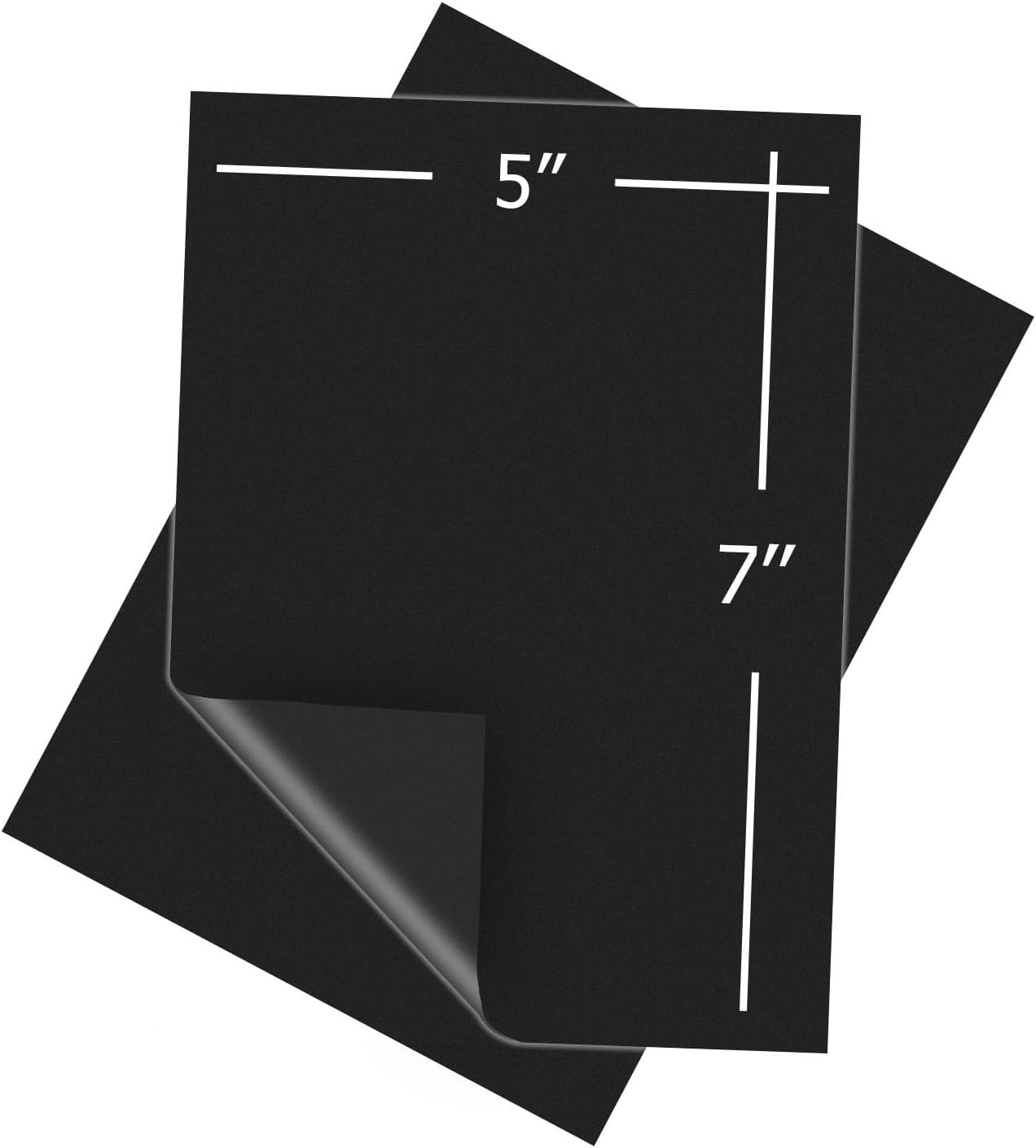 Plain Magnet Sheets,10PCS,5''x7'' Flexible Rubber Magnetic Sheet,30Mil Non-Adhesive Magnetic Sheet for Die Storage,Business Dignage,Car,Sticker,Craft Product,Souvenir,Refrigerator Sticker