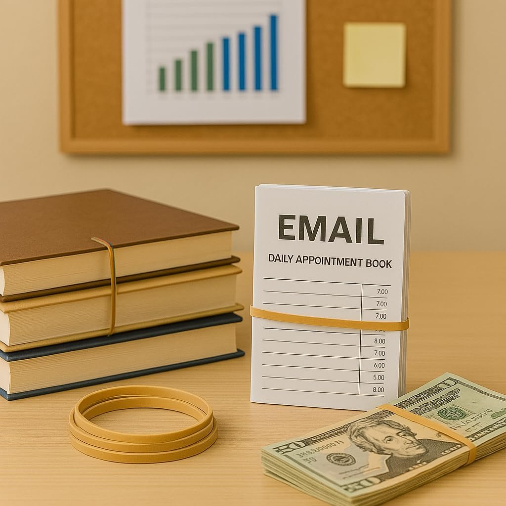 Upgrade Office Supply Rubber Bands, Size 64 (3-1/2 x 1/4), 80 Bands, 1/4 lb, 3-Pack, USA