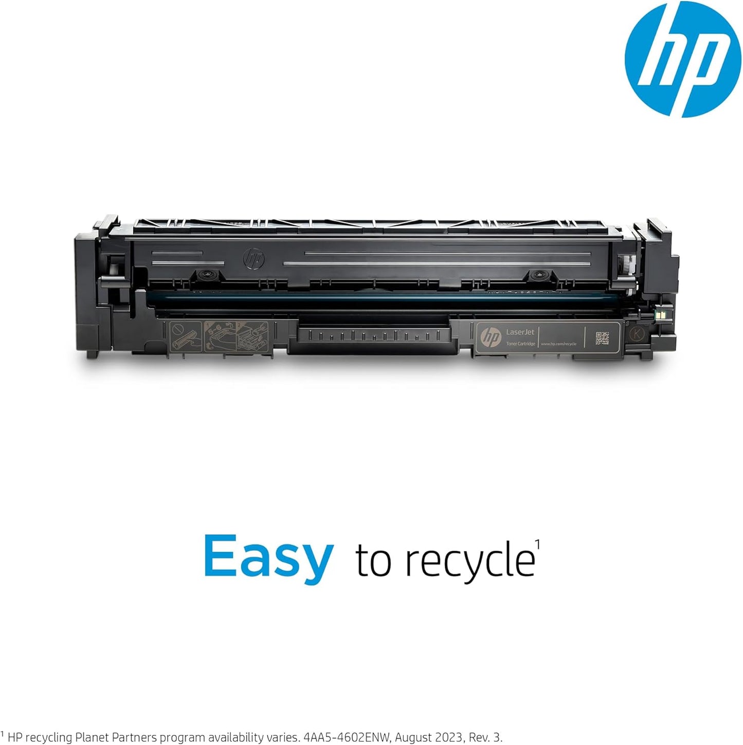 HP 210X Black High-Yield Toner Cartridge | Works Color Laserjet Pro 4201, Color Laserjet Pro MFP 4301 Series | W2100X