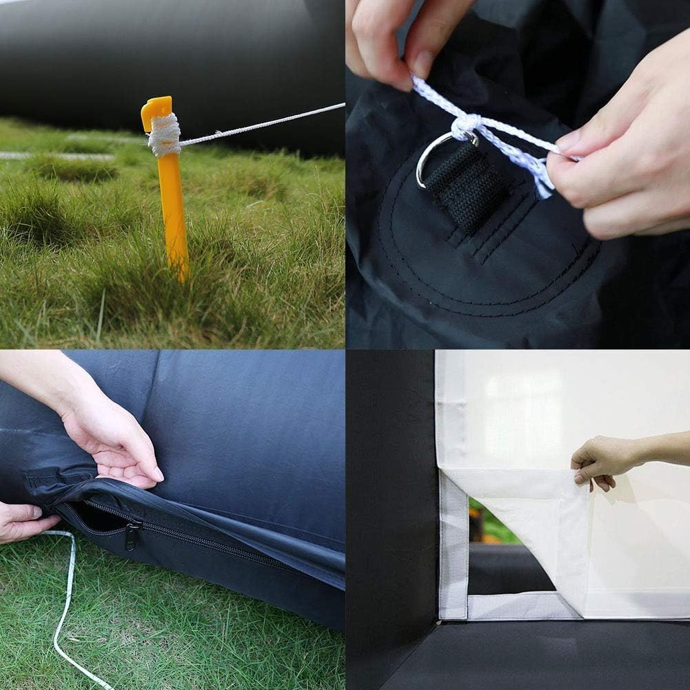 20ft Inflatable Movie Screen,Front and Rear Projection Screen,No Seam,Great for Movie Nights, Pool Parties, Backyards Party