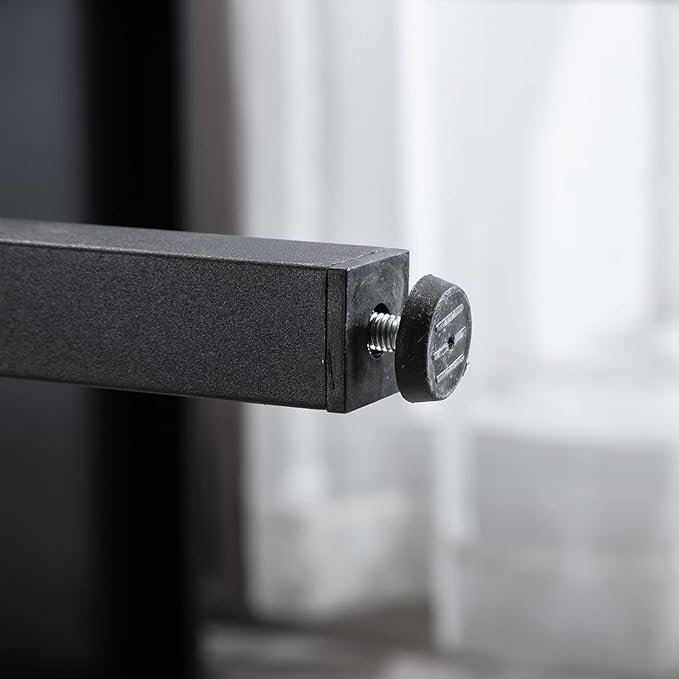 Bonzy Home Conference Tables 9ft Office Computer Desk for Meeting Room Study Writing Printer Podcast Table Save Space Design for 10 People Modern Black 4PCS (110.2"x47.2"x29.5", Black)