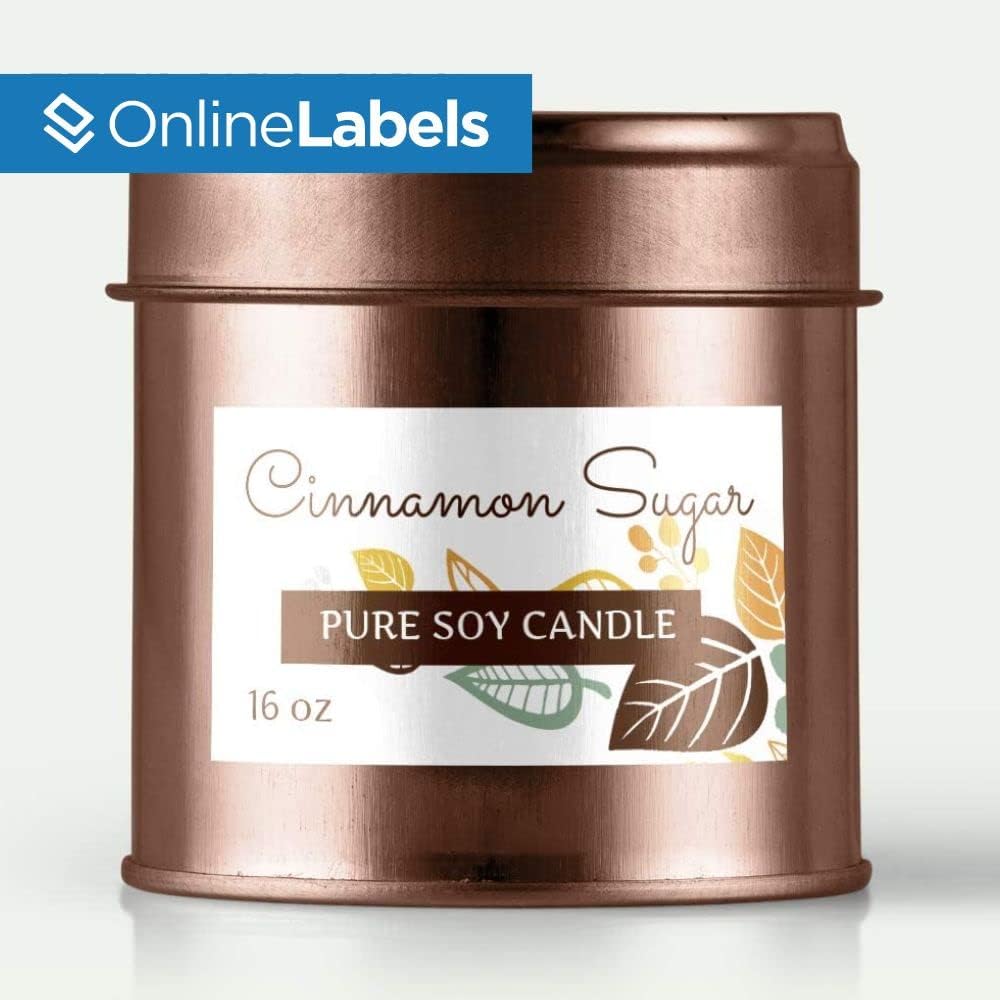 4 x 2.5 Rectangle Labels - Pack of 4,000 Labels, 500 Sheets - Inkjet/Laser Printer - Online Labels