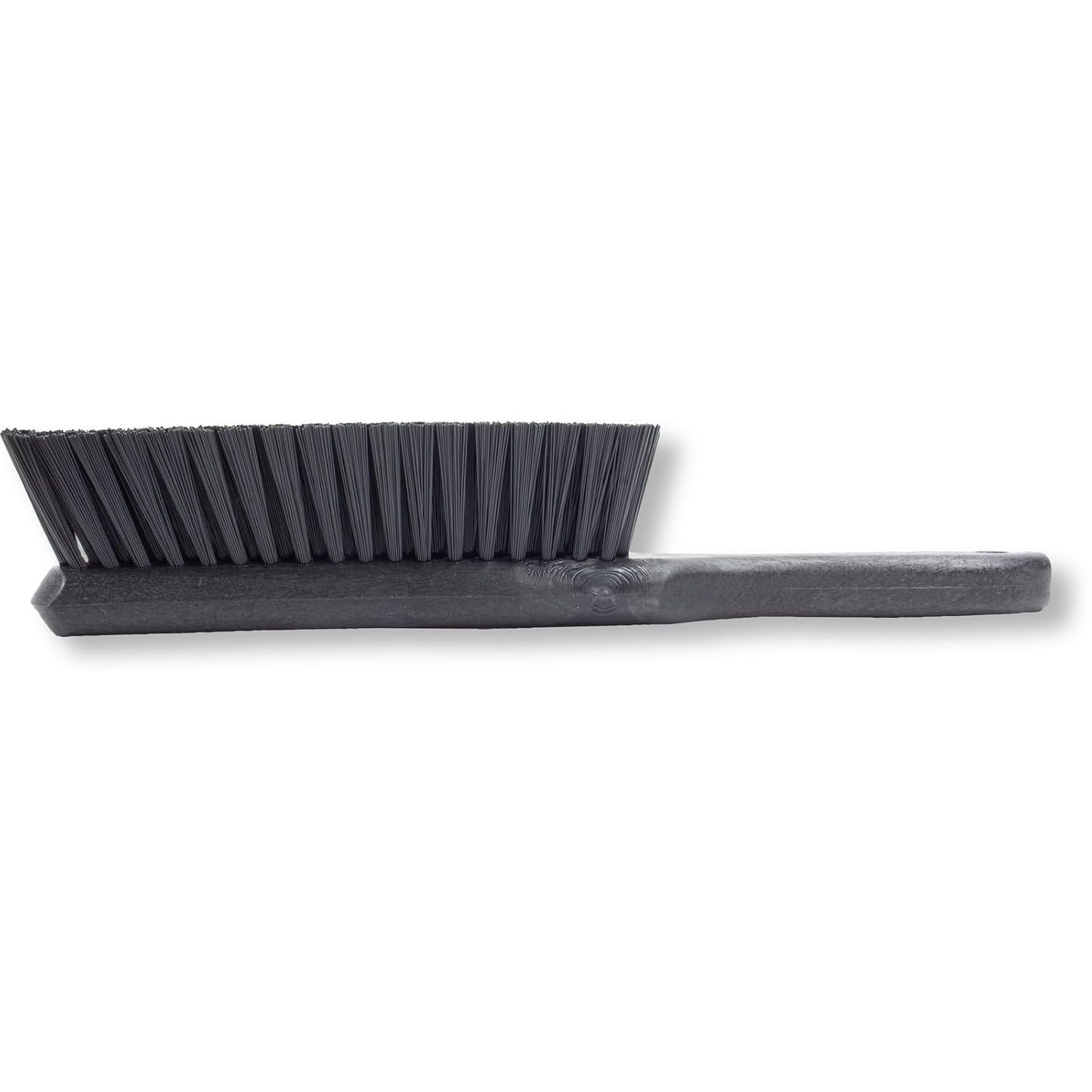 SPARTA Handheld Soft Counter Brush 8 Inch Bristle Span, Multi-Use Dust Brush with 5 Inch Handle for Tables, Countertops, and Delicate Surfaces, Polyester, Black, (Pack of 6)