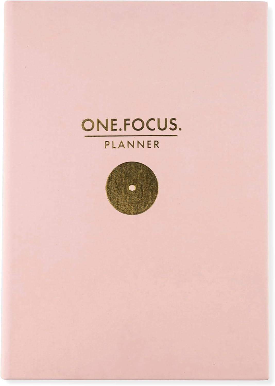 One Focus Planner: 90-Day Productivity & ADHD Management Tool with Goal Setting, Daily Planning, Habit Tracker, and Mindfulness for Focus, Mental Clarity & Anxiety Relief โ Ideal for Busy Adults and Neurodivergent Minds; Pink