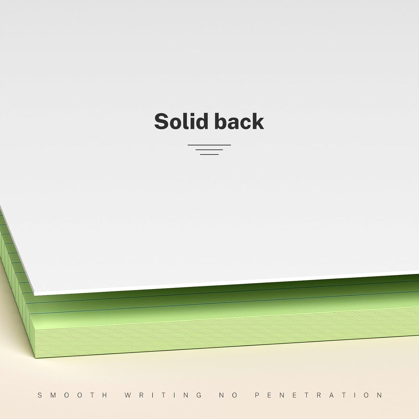 300 Sheets Green Legal Pads 8.5 x 11 College Ruled Paper 6-Pack Note Pads Narrow Ruled 50 Sheets per Notepad Perforated Writing Pad Durable Sturdy Back 8x11 Pads of Paper