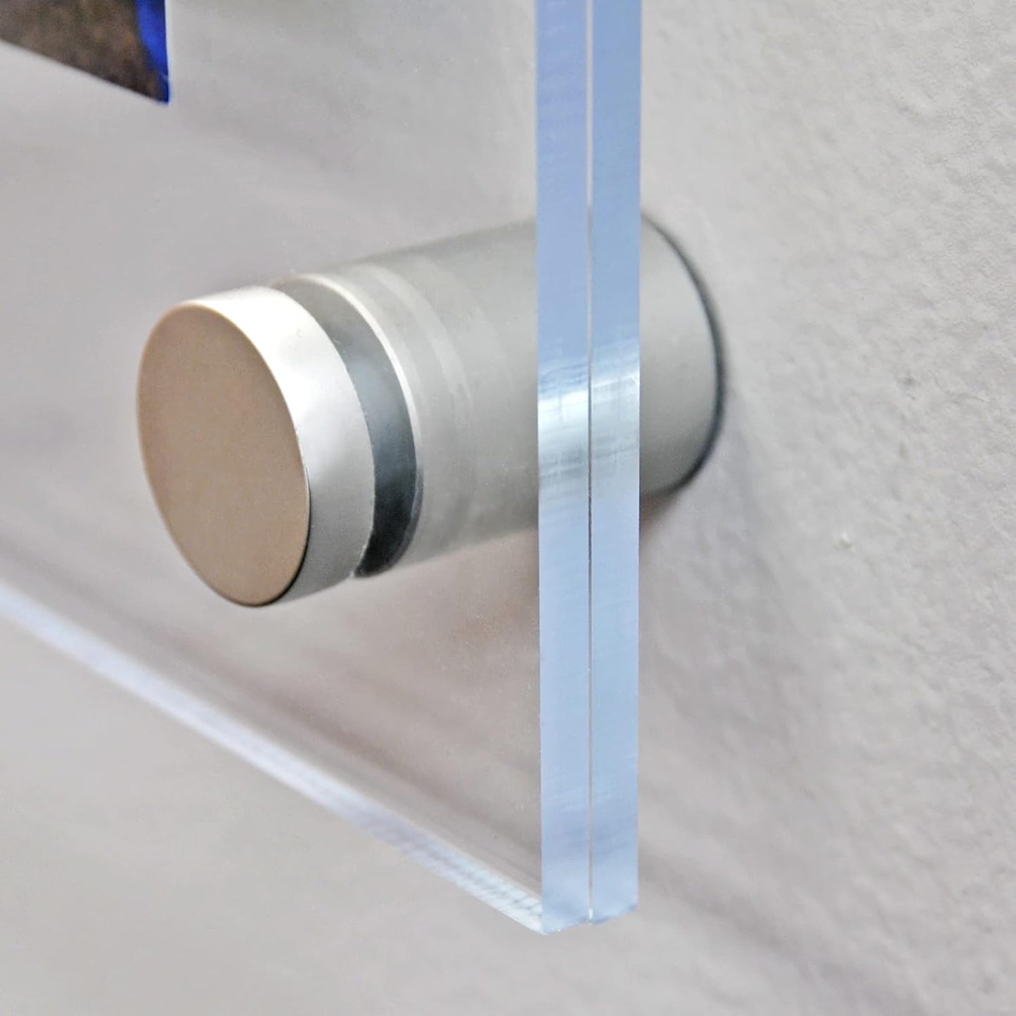 Azar Displays 105524 Standoff Sign Holder: 18" X 24" Graphic Size. Overall Frame Size: 22" X 28", clear