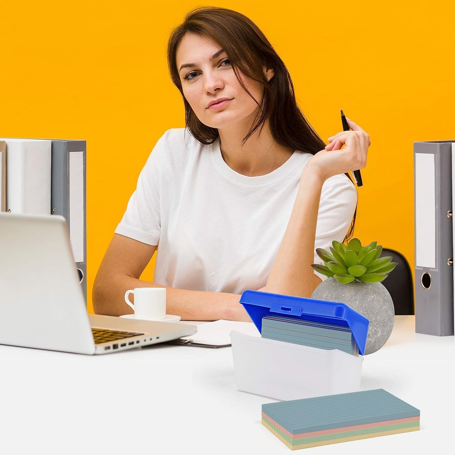 Index Cards 3x5 Bulk, (2400 Cards Pastel Colors) Flashcards, Notecards 3x5 lined, Blank on Back, Assorted Pastel Colors Flashcards for School Home and Office, Ruled Index Cards