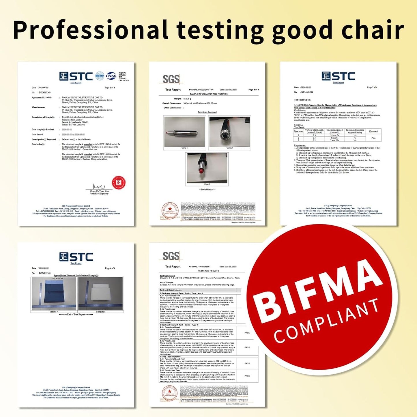 Chair, Desk Computer Chair ,with Armrests ,Ergonomic Office Chair for Home and Office, 17.32 x 22.83 x 35.43 inches, Multiple Colors (Gold White)