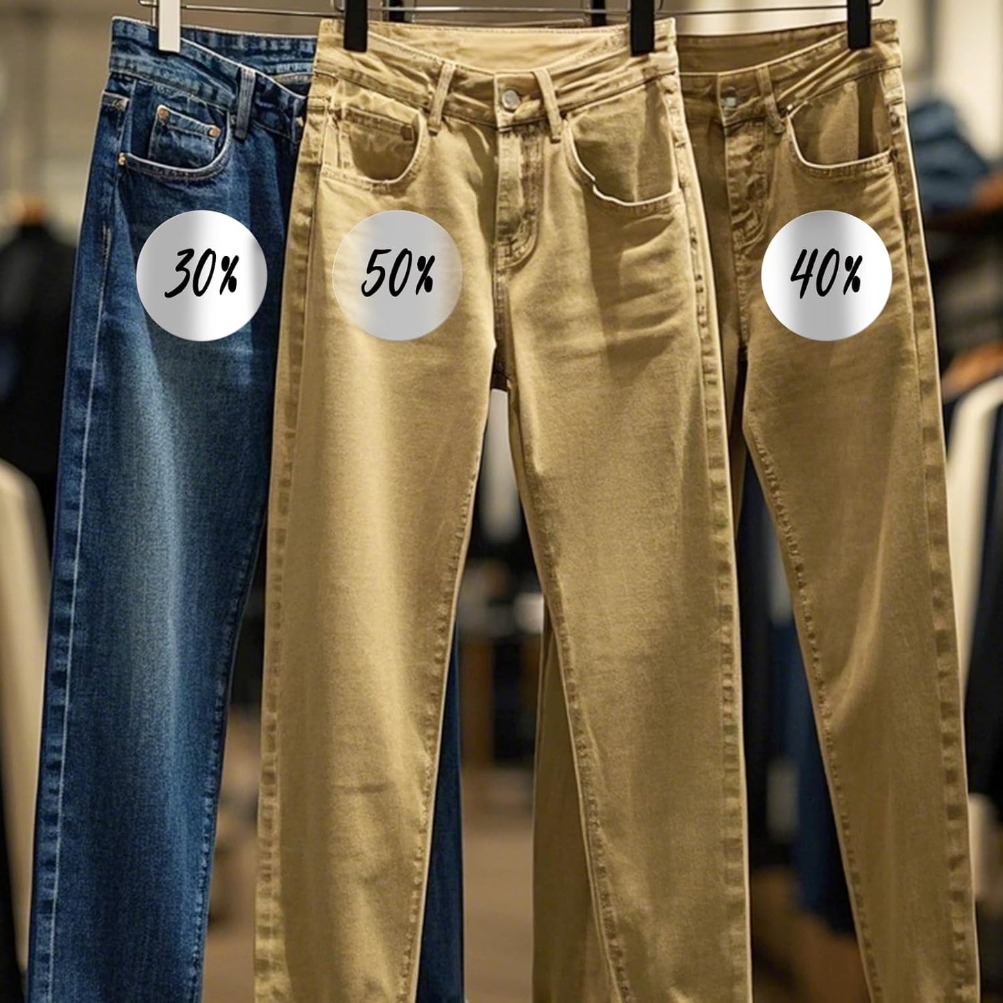 300 PCS Circle Stickers 4 Inch White Vinyl Floor Dots Sticker Removable Self-Adhesive Colored Large Round Label Roll for Marking Inventory Organizing Classroom Line Up Spots