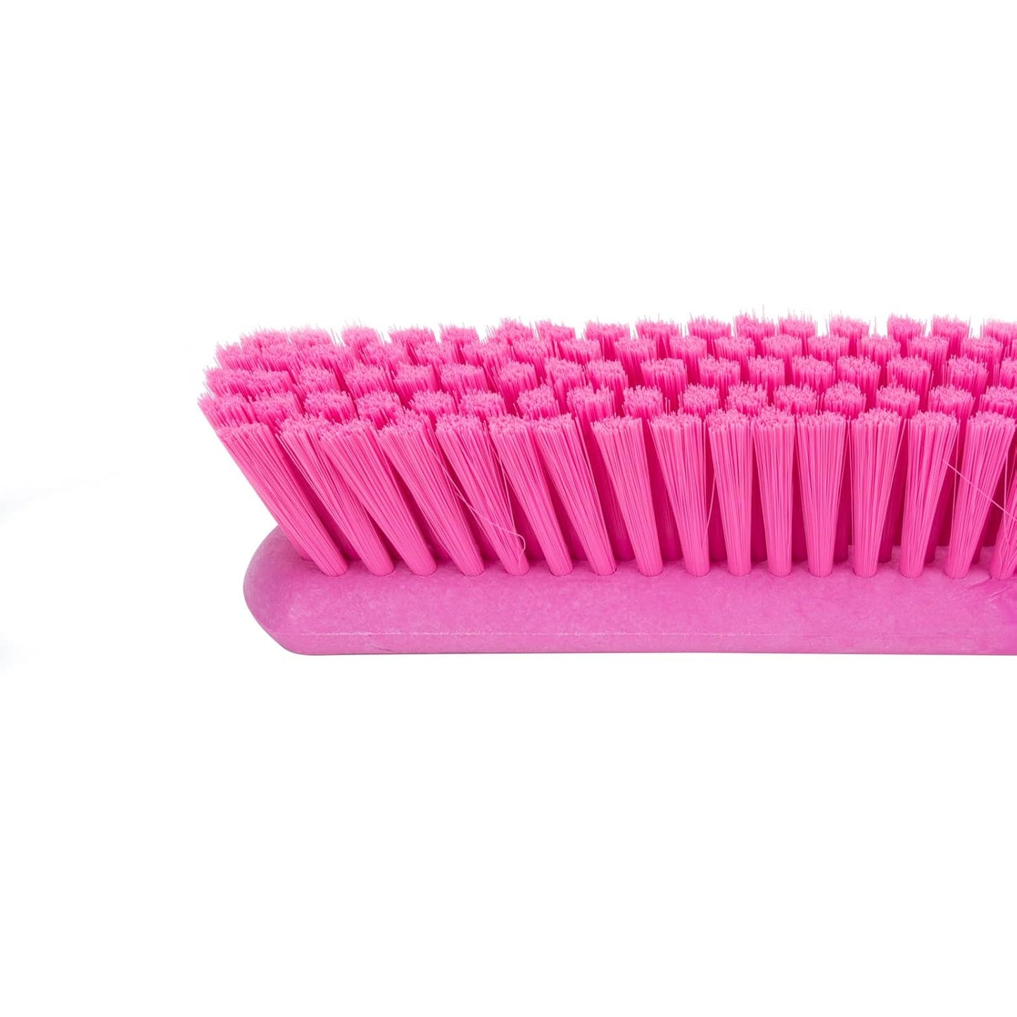 SPARTA Handheld Soft Counter Brush 8 Inch Bristle Span, Multi-Use Dust Brush with 5 Inch Handle for Tables, Countertops, and Delicate Surfaces, Polyester, Pink, (Pack of 6)