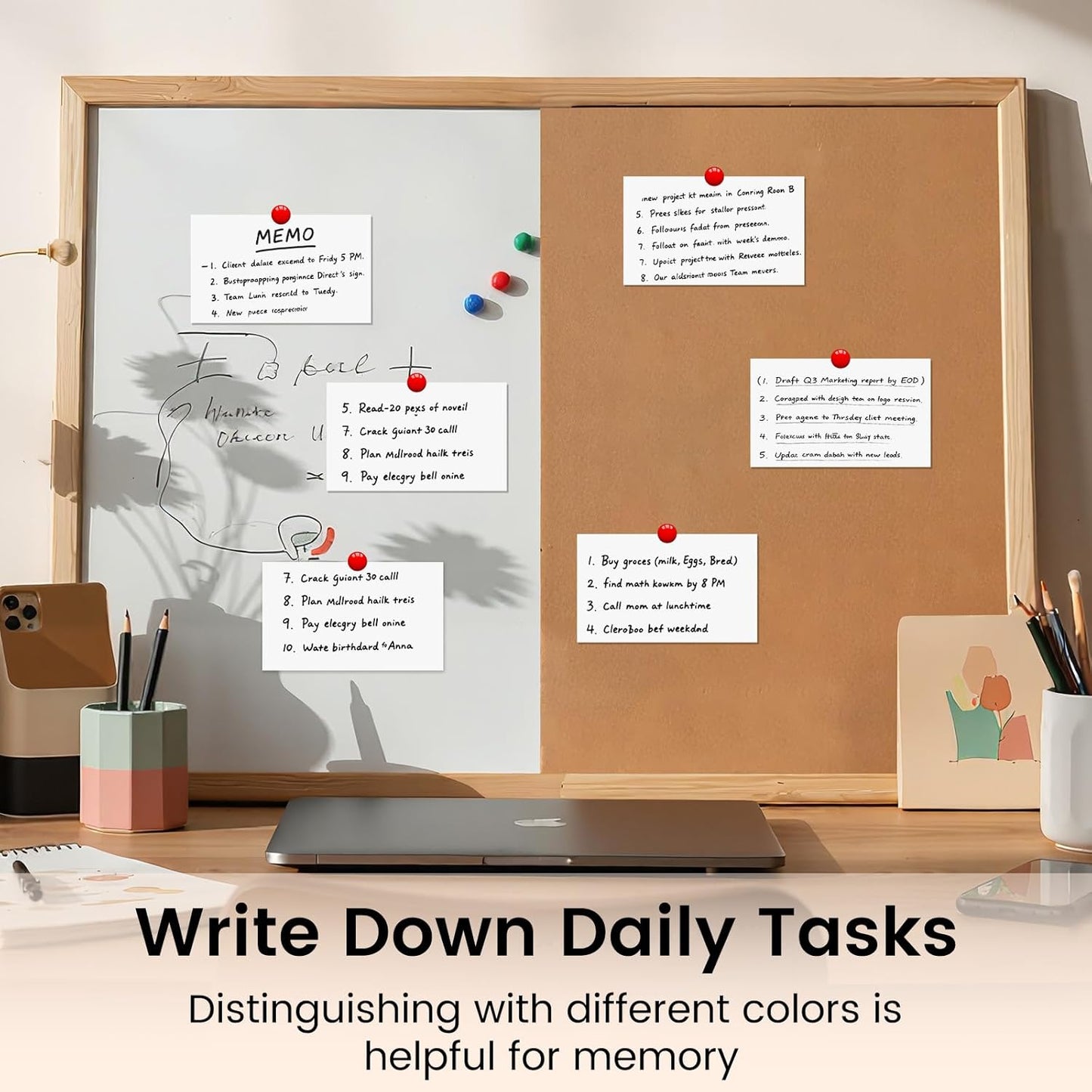 Index Cards 3x5 Inch, 300sheets, Flash Cards, Blank White Note Cards Paper For Studying, Schools Supplies, College, Office And Home Organization, Note Taking Supplies