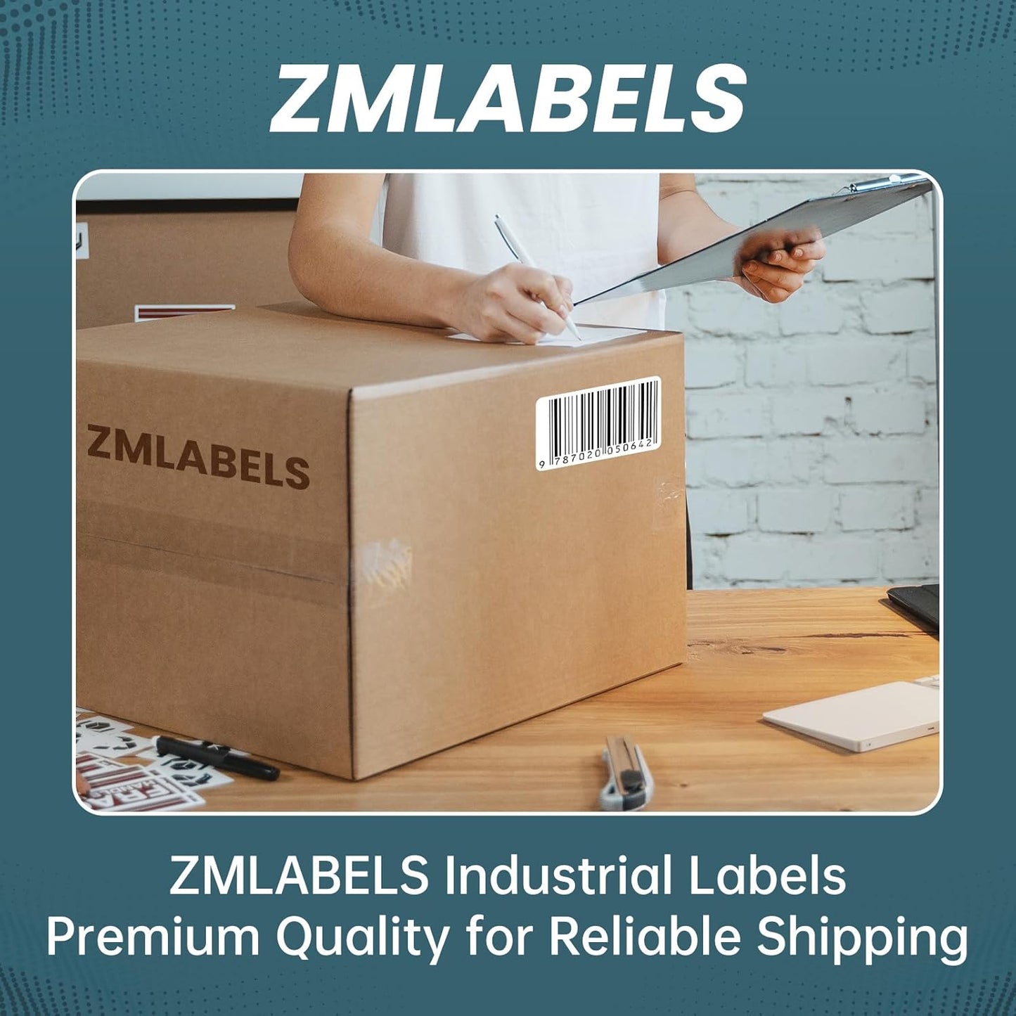 Compatible Thermal Labels Replacement for Zebra (【2.25" x 1.25"】 16 Rolls/16000Labels)