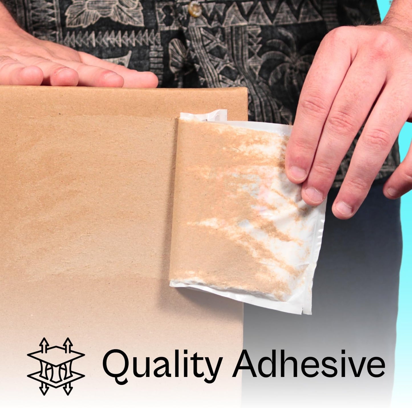 PSBM 500 Count Clear 8 x 10 Inch Lock & Press Re-Closable Resealable Adhesive Shipping Label/documents Pouches