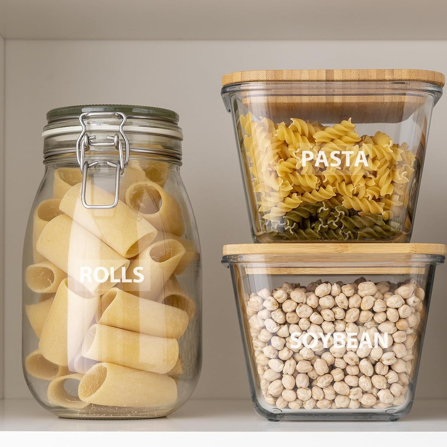 Label KINGDOM 18mm White on Clear Tape Replacement for Brother TZe-145 TZe145 3/4" TZ Tape 18mm 0.7 Laminated Clear Compatible with Brother P Touch TZe for PTD400 PTD410 PTD600, 3-Pack