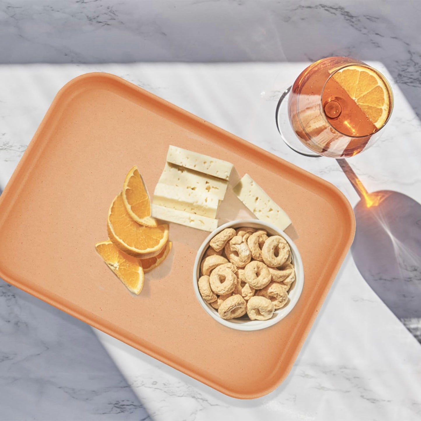 Plastic Art Trays,10-Pack Large Plastic Art Trays (14.9 x 10.6in),Stackable Activity Tray Crafts Organizer Tray Serving Tray Jewelry Tray for DIY Projects, Painting, Beads, Organizing Supply