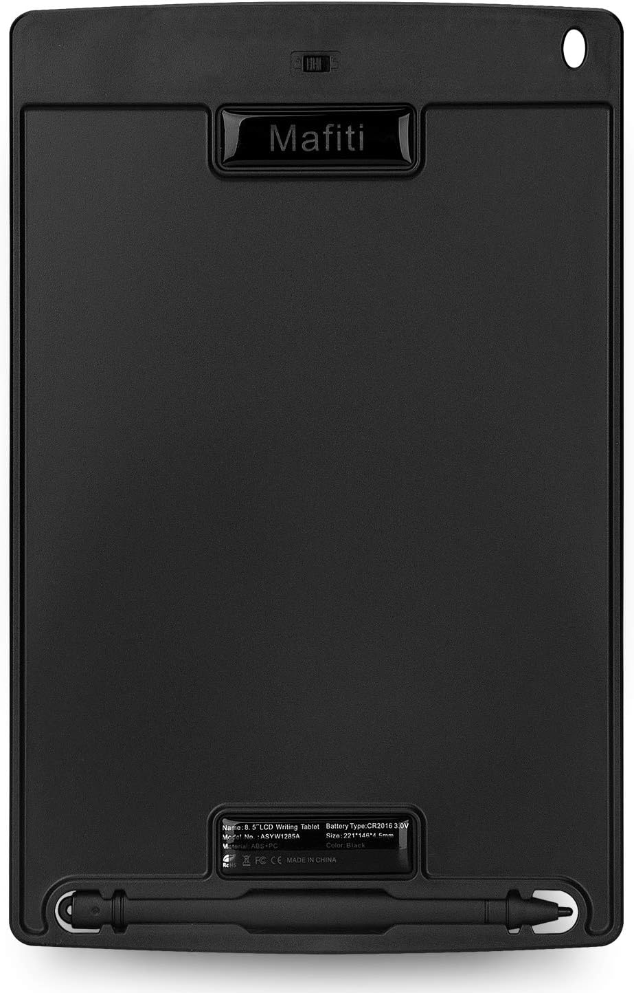 Mafiti LCD Writing Tablet 8.5 Inch Electronic Writing Drawing Pad Portable Doodle Board Gifts for Kids Office Memo Home Whiteboard Black