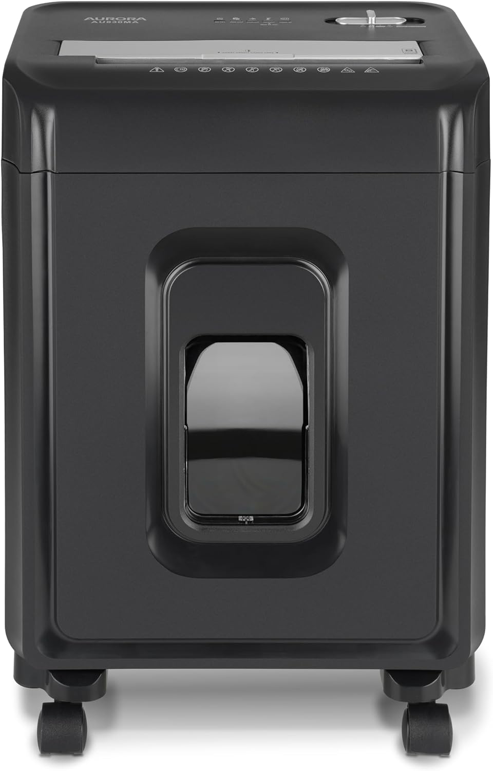 Aurora AU830MA High-Security 8-Sheet Micro-Cut Paper and Credit Card Shredder/ 20 Minutes/Security Level P-5