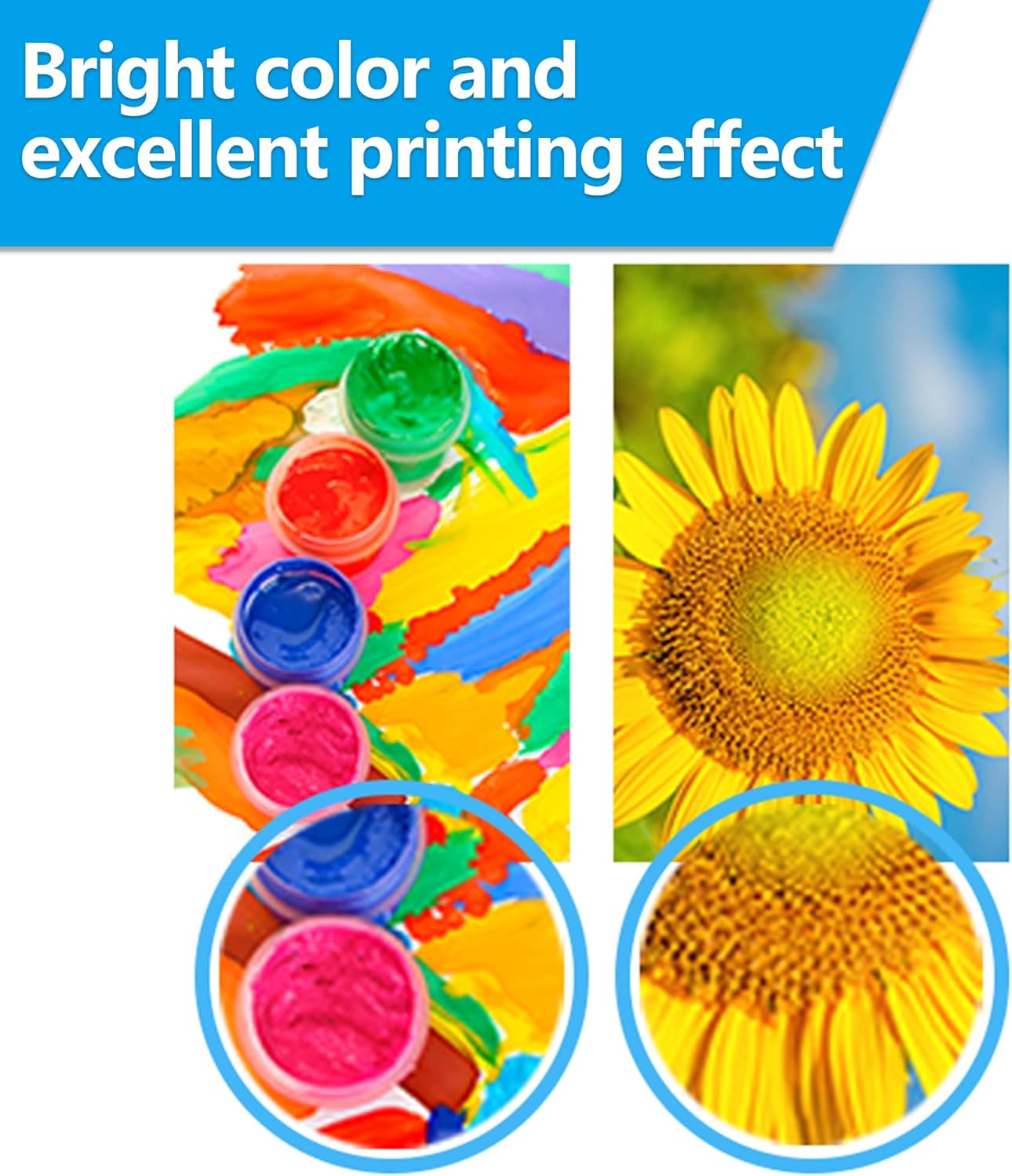 LCL Compatible Ink Refill Bottles Replacement for 542 T542 Ink Compatible with Ecotank ET-5150 ET-5170 ET-5180 ET-5850 ET-5800 ET-5880 ET-16600 ET-16650 ST-C8000 ST-C8090 Printers(Cyan Magenta Yellow)