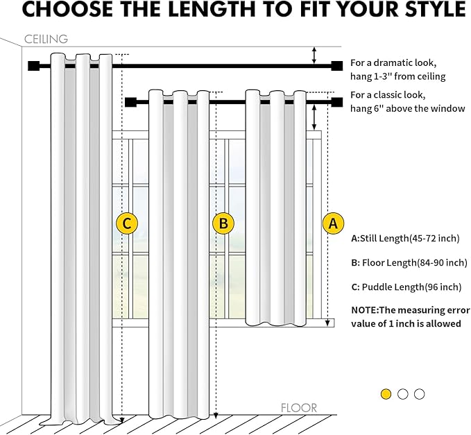 MIULEE Black Blackout Curtains for Bedroom Living Room 84 Inches Long 2 Panels, Thermal Insulated Room Darkening Drapes Solid Grommet Top Noise Reduction Light Blocking Halloween Window Treatments