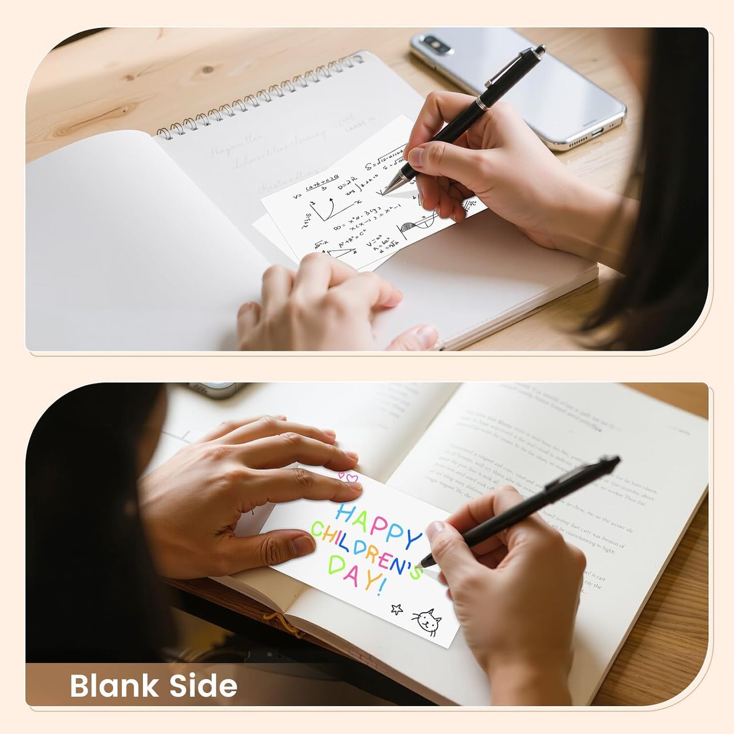 Index Cards 3x5 Inch, 300sheets, Flash Cards, Blank White Note Cards Paper For Studying, Schools Supplies, College, Office And Home Organization, Note Taking Supplies