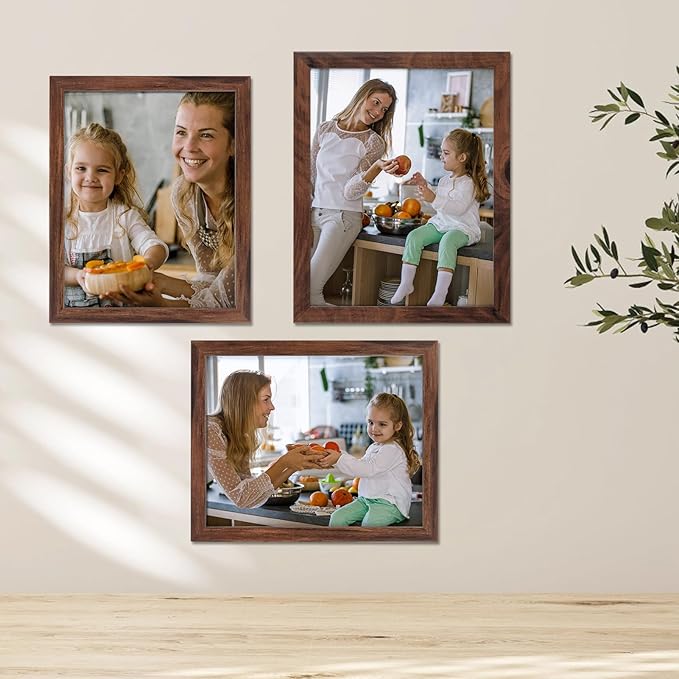 ZBEIVAN Photo Paper 8x10, 8.5x11 inch, Glossy Photo Papers 100 Sheets, 200 GSM Paper for Printer (50 Sheets of each size 8x10, 8.5x11)