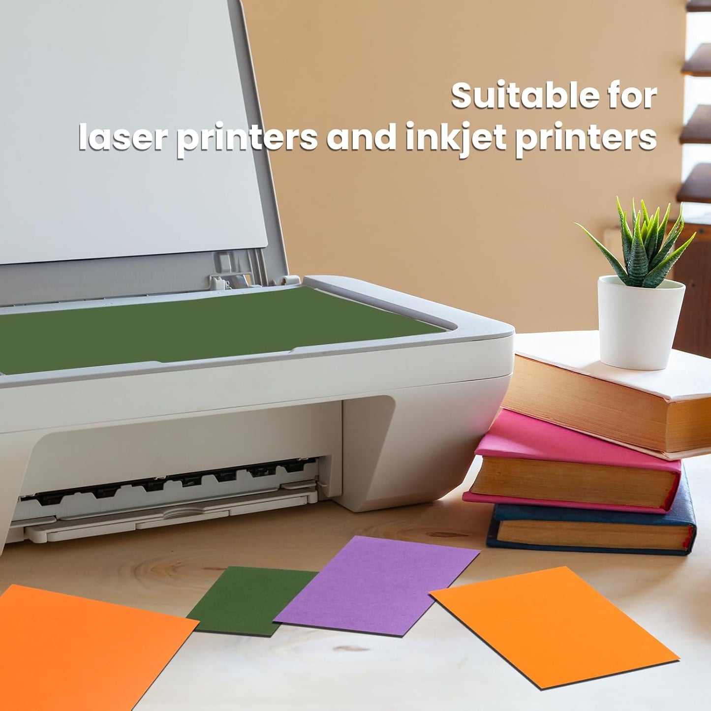 50 Sheets Colorful Cardstock Thick Paper 4 x 6, 250gsm/92lb Blank Heavy Cards Stock for Invitations, Printing, Postcards, Thankyou Cards, Index Cards, DIY Cards (Colorful, 4 x 6 inch)