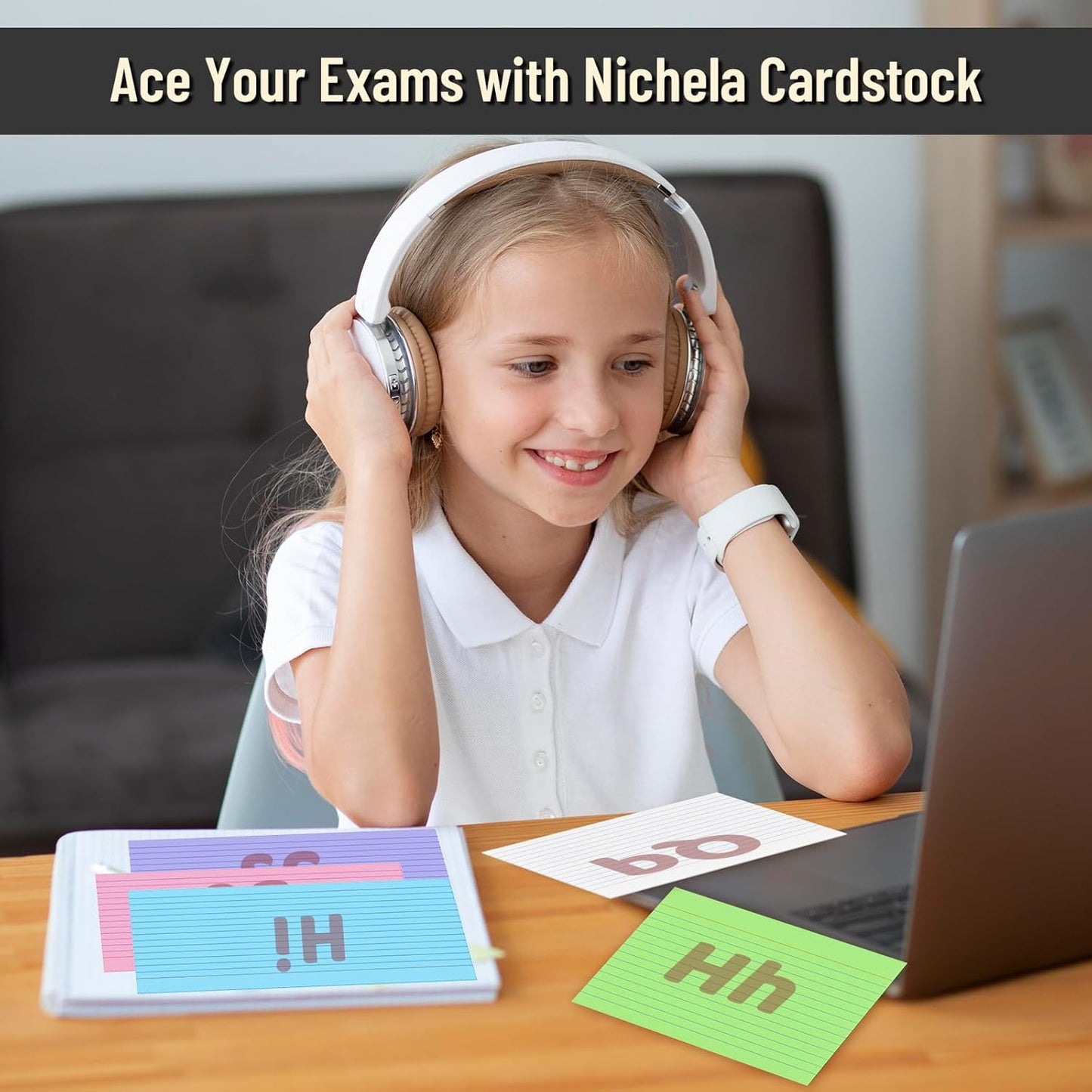 Index Cards 4 x 6 Inch 200 Pcs Ruled Color Index Cards, College Ruled Flash Cards for School, College, Office and Home Organization, Durable Study To Do List Note Cards with Ruled Lines, 5 Pack of 40