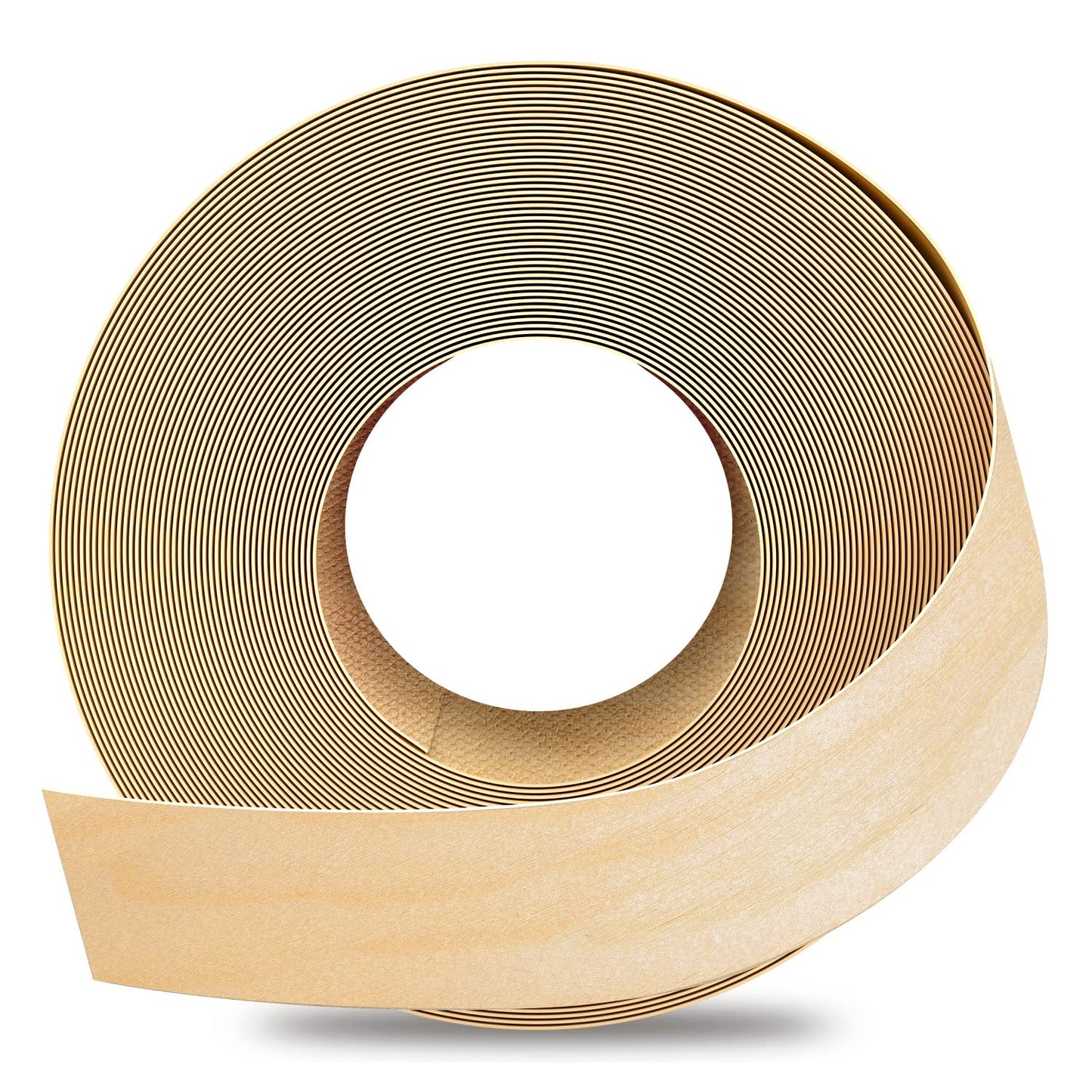 GSCIT Club Birch Edge Banding, 2 inch x 50ft roll of Veneer Edge Banding Preglued Flexible, Real Wood Tape Banding