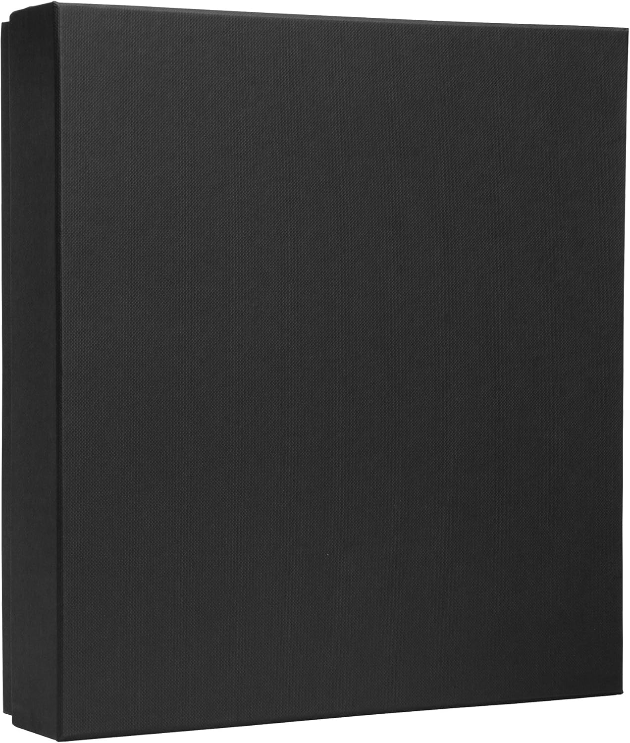 Neil Enterprises Inc. 10" x 10" Black Leather Self-Stick Photo Album - Holds 20 Photos