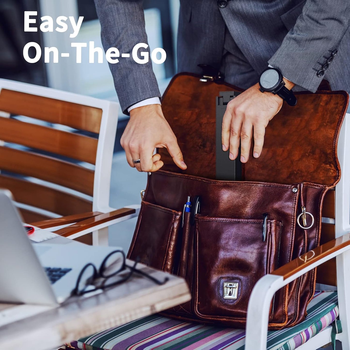 CZUR Lens1200 Pro Portable Document Scanner, 12MP USB Document Camera, Fast Scan 1s/Page, Capture Size A4, Easy-to-Use OCR, Travel-Friendly Mobile Scanner for Mac & Windows(Not for Books)