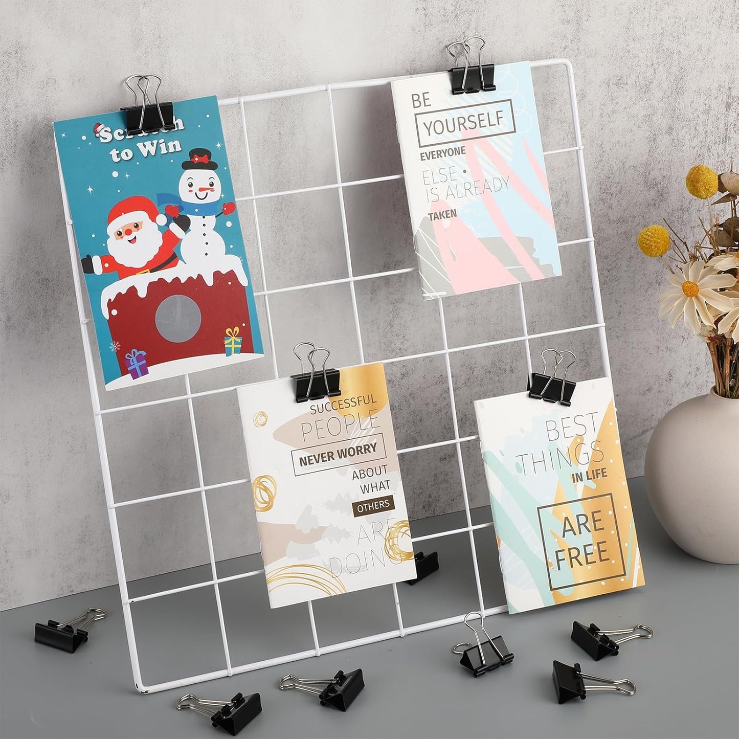 Jetec 800 Pieces 1 Inch Black Binder Clips Bulk Medium Paper Clamps Metal Paper Clips for Teachers Students Classroom Business Office and School Office Supplies