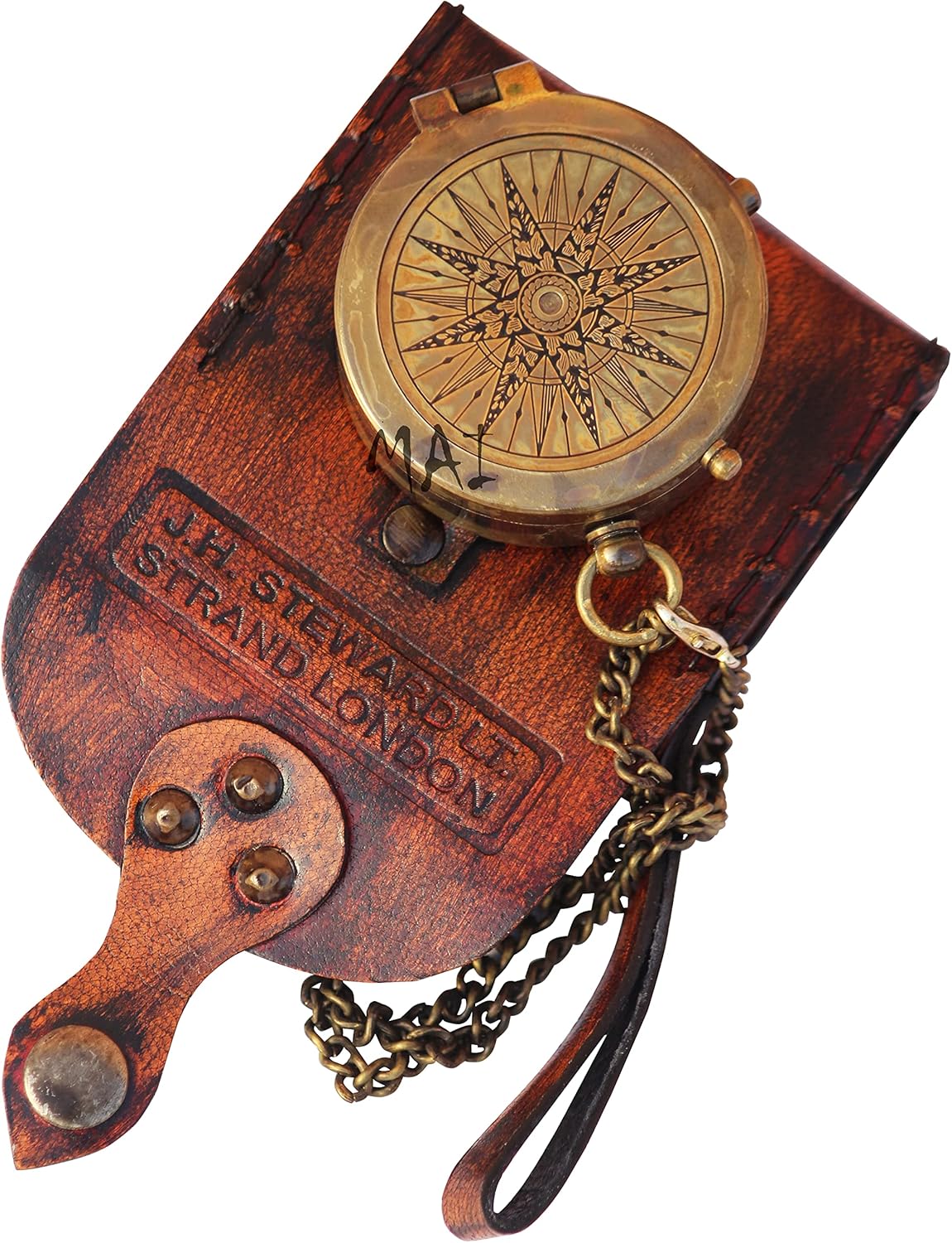 MAI Pocket Compass For Hiking, Survival Instrument Antique “So You Can Always Find Your Way Back Home” Engraved Camping Pocket Compass Nautical Compass Vintage Navigation Outdoor Compass By