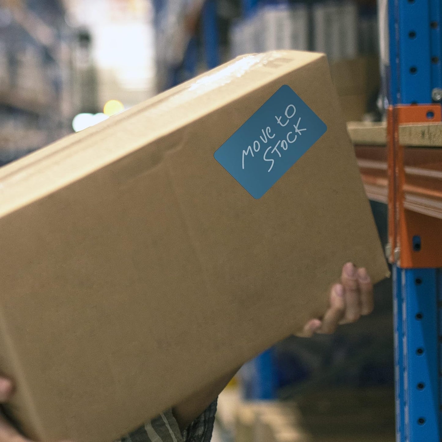 Kenco Color Coding 3 X 5 Rectangle Labels, Inventory Control Stickers 500 Labels Per Roll, Made in The USA (12 Pack Mix-n-Match)