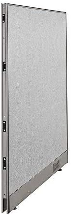 GOF Single Office Partition, Large Fabric Room Divider Panel, Custom Built Workstation (30" w x 48" h) 2.5ft x4ft