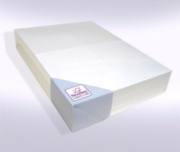 NextDayLabels - 8-1/2 x 11 Laser and Inkjet Printer Postcards 4 up Per Page, (4-1/4" x 5-1/2" After Perf) 100 Sheets / 400 Cards