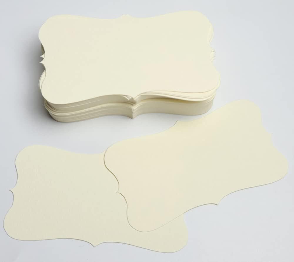 PPAPPAPPIYO 3.5x2 color index cards (100) Paper - Blank (ivory)