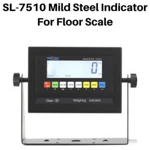 SellEton SL-5x8-30K Heavy-Duty, Industrial Floor Scale, Metal Indicator with Platform Scale (60" x 96", 30,000 lbs x 5 lb)