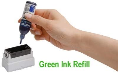 3/Pack Stamp Creator Rubber Stamp Ink Refill (Green) for Brother SC2000 StampCreator