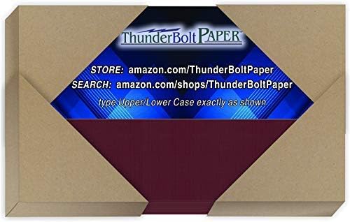 150 Dark Burgundy Linen 80# Cover Paper Sheets - 3" X 5" (3X5 Inches) Index|Recipe Card|Photo|Frame Size - 80 lb/pound Card Weight - Fine Linen Textured Finish - Deep Dye Quality Cardstock