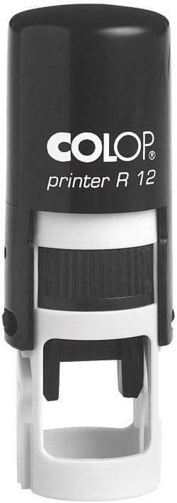 Customize with Initial/Logo/Artwork - Round self Inking Stamp - R12-1/2" Diameter - Only Small Logos are Supported